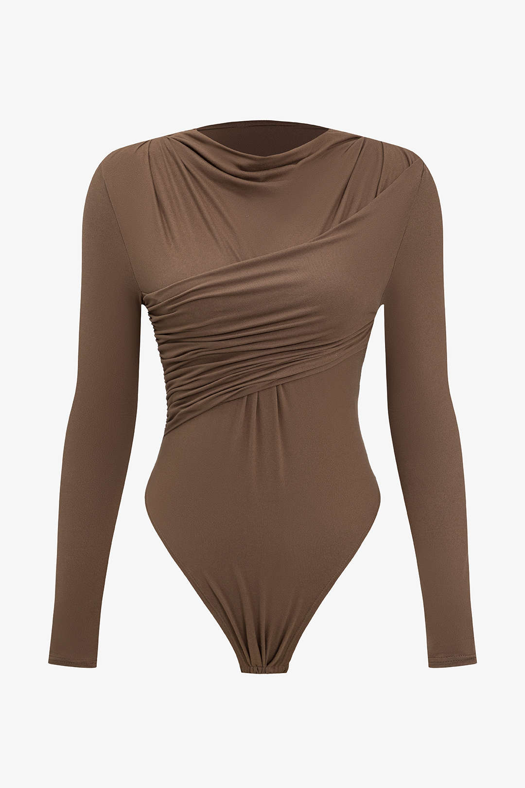 Crossed Ruched bodysuit