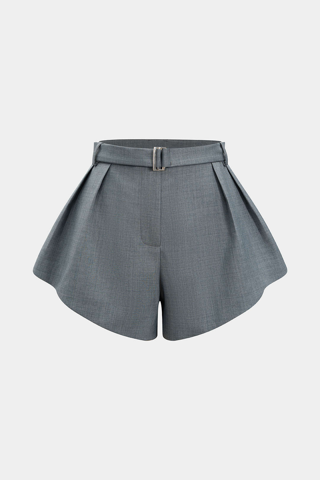 Solid Wide Leg Shorts