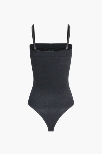 Basic Solid Strapless Bodysuit