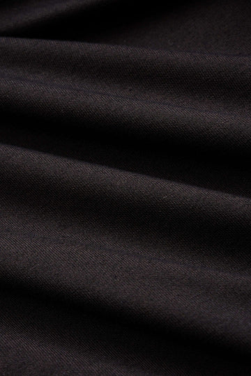 Solid High Waist Long Sleeve Jumpsuit