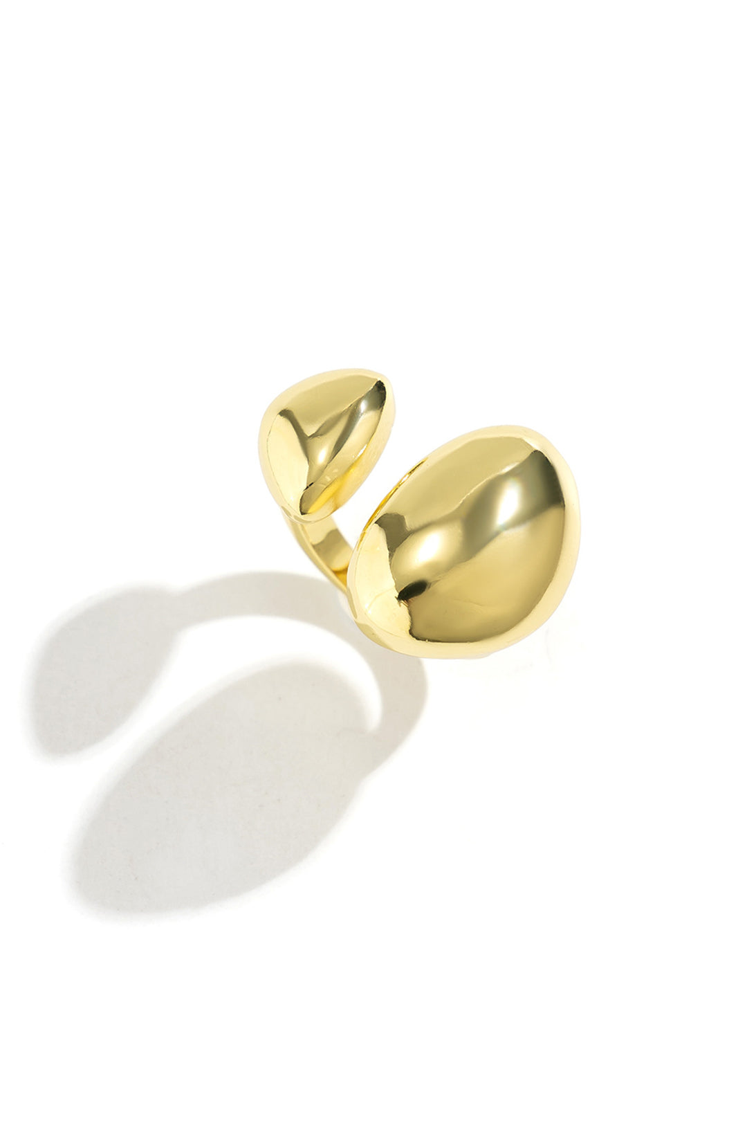 Asymmetrical Curved Opening Ring
