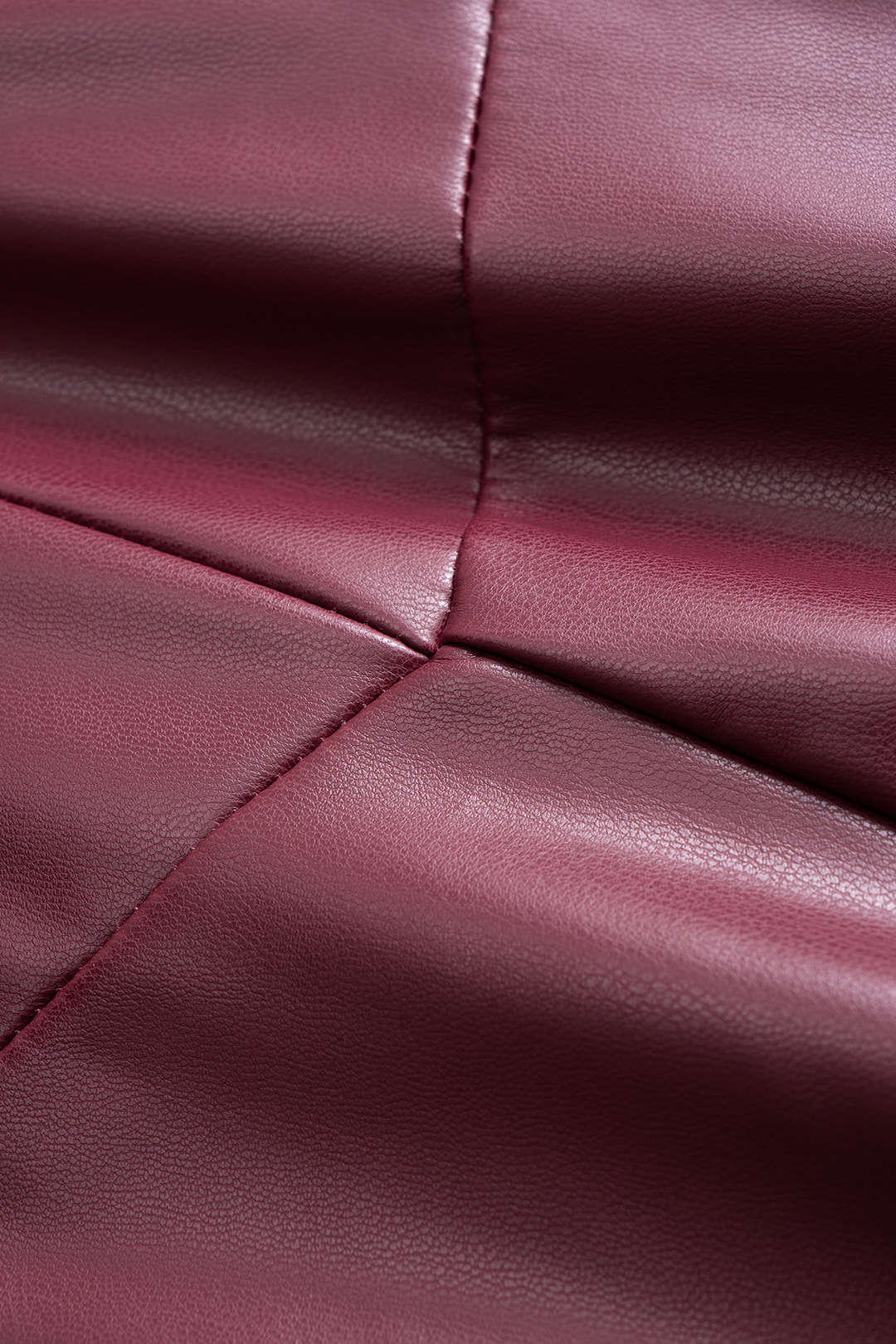 Faux Leather Strapless Sleeveless Maxi Dress