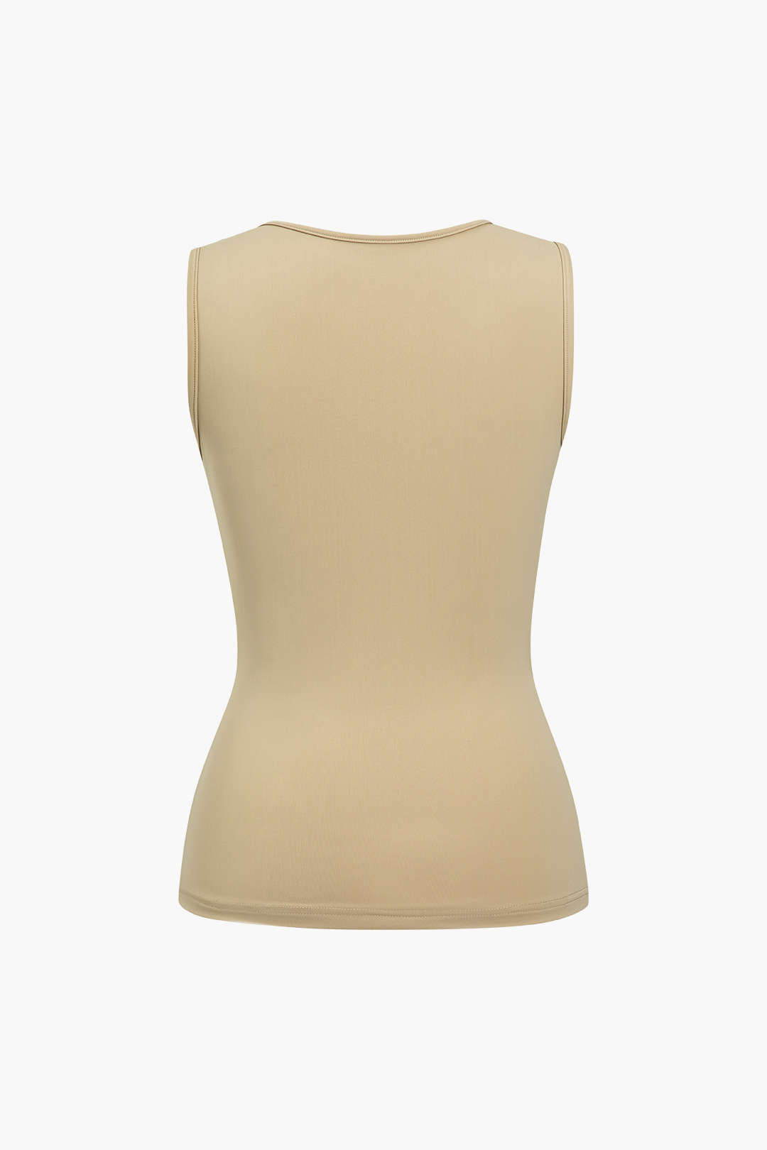 Cut Out Ruched Tank Top