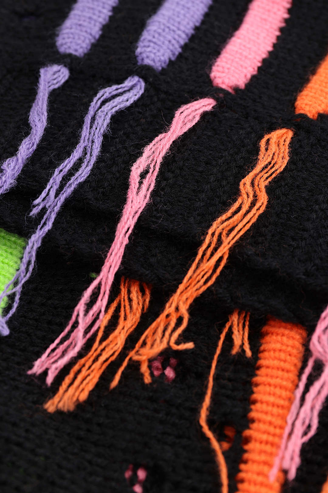 Multicolored Stripe Sleeveless Knit Dress