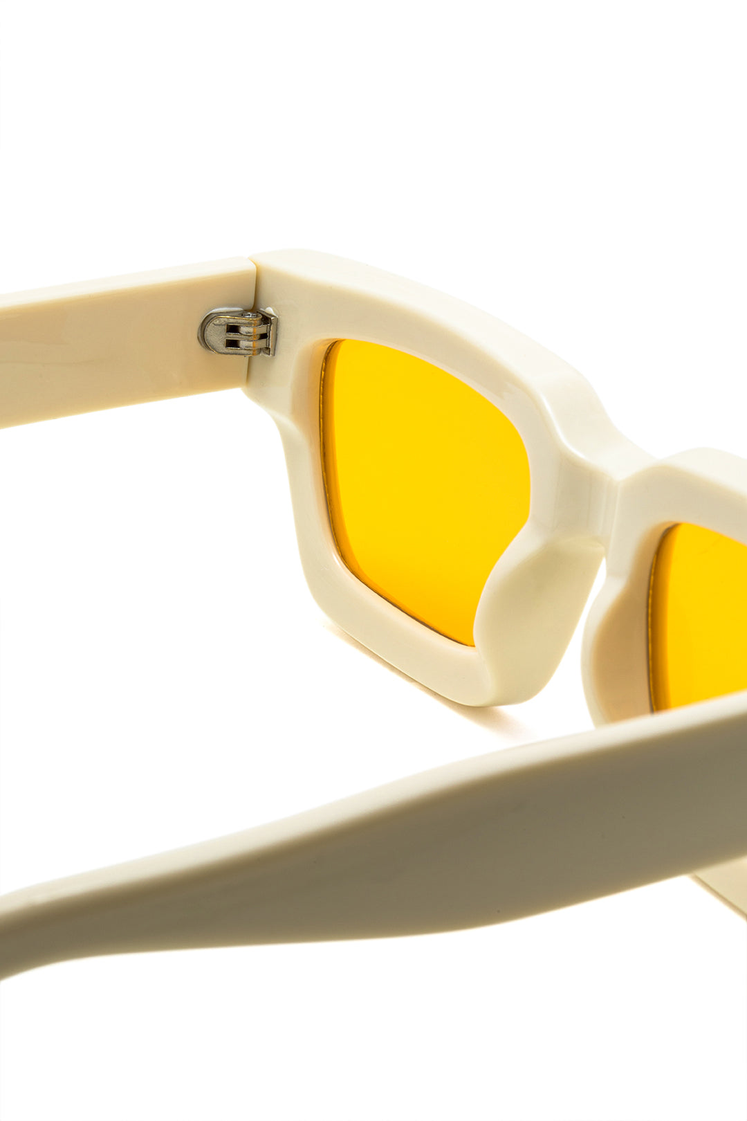 Contrast Square Frame Sunglasses