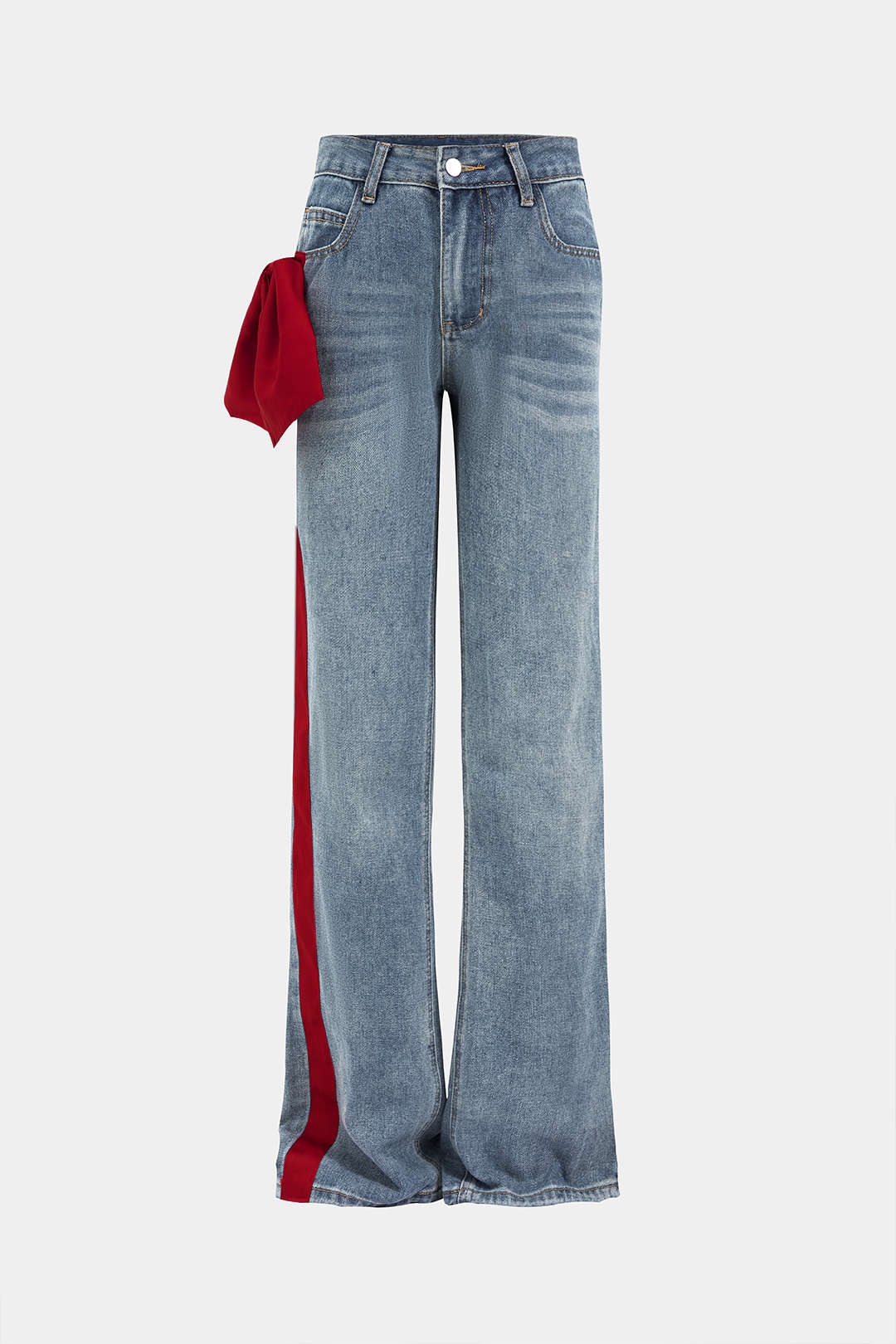 Jeans de détail à l'arc