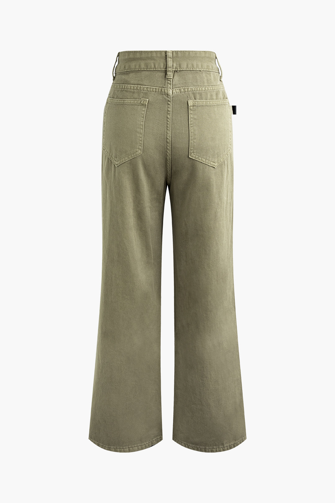 Dirty Stained Pocket Straight Leg Pants