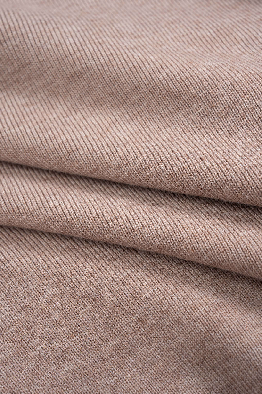 Knit Contrast V-Neck Long-Sleeve Top And Button Skirt Set