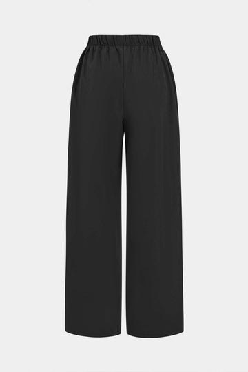 Patchwork Bow Detail Trousers