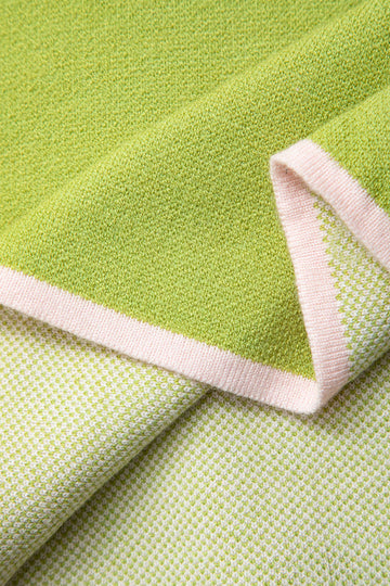 Colorblock Knit Cami Midi Dress