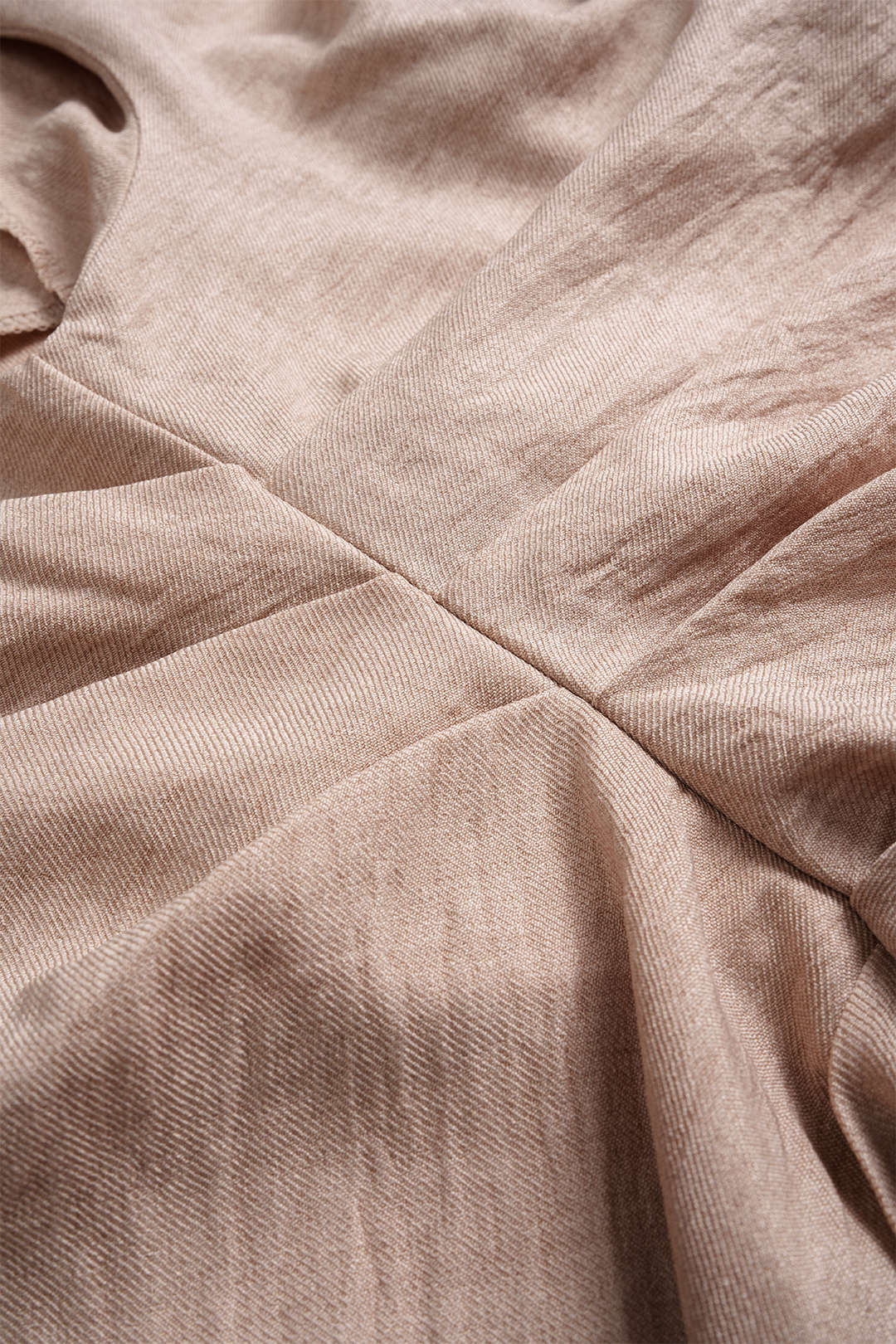 Plus Size Asymmetrical Ruched Trousers Set