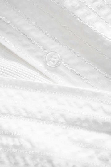 Button Detail Cut Out Long Sleeve Bodysuit