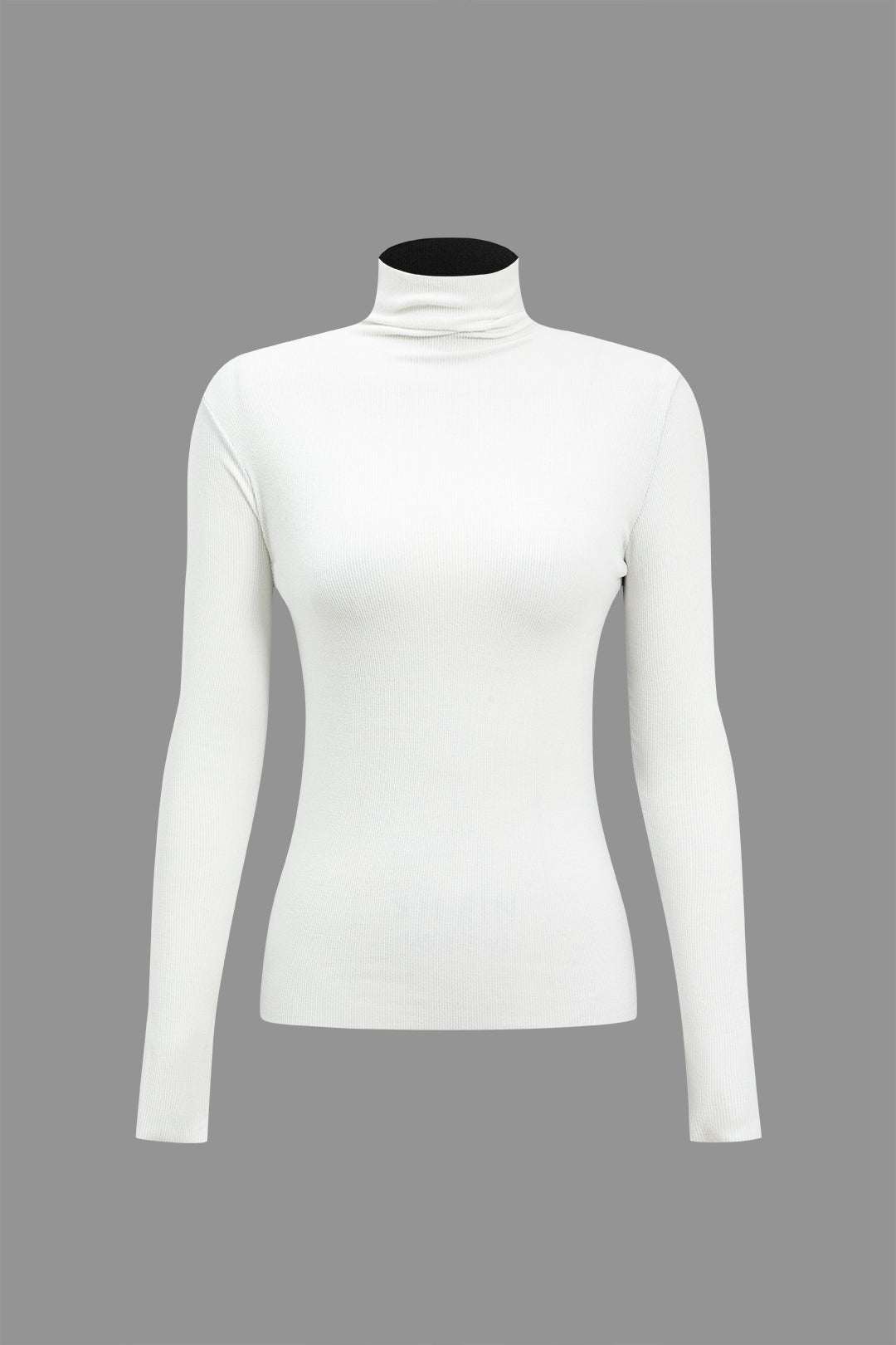 Contrast Long-Sleeve Top