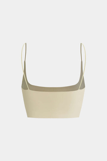 Basic effen cami crop top