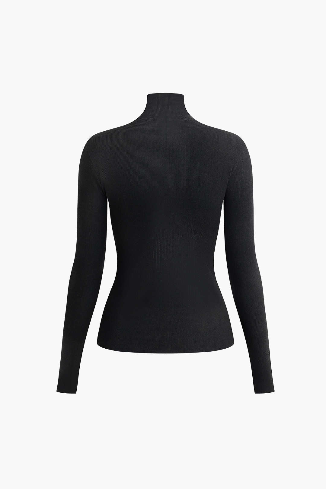 Contrast Long-Sleeve Top