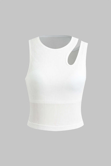 Bażiku Cut Out Tank Top