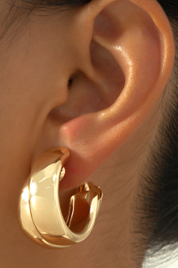 Layer C-shape Earrings
