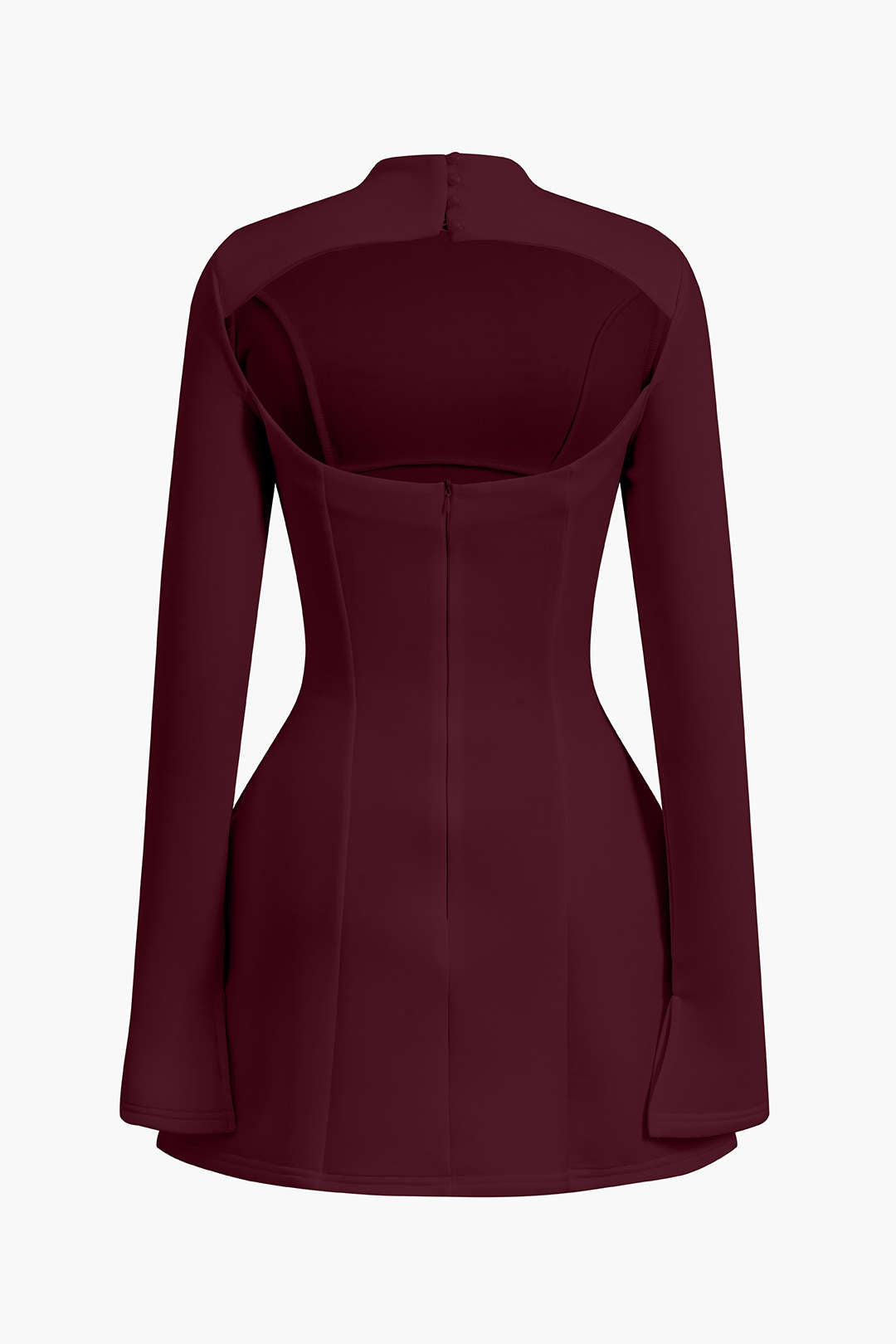 Rückenfreies Mini -Kleid