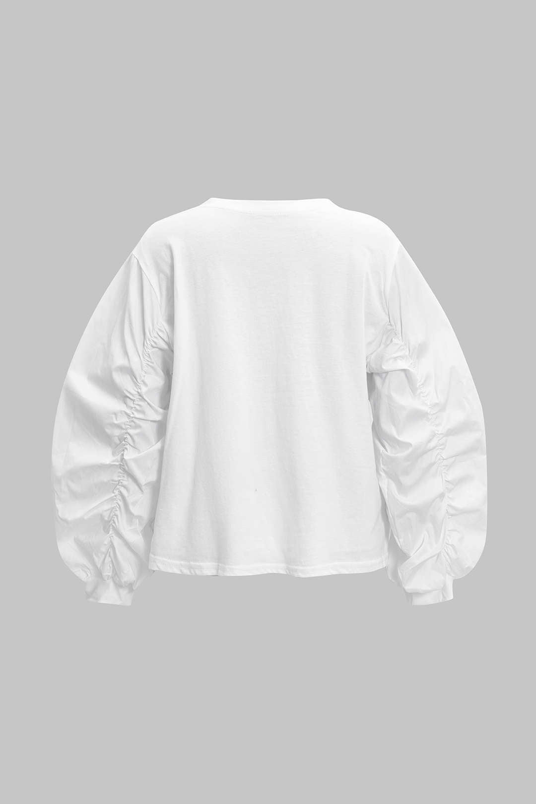 Round Neck Long-Sleeve Top