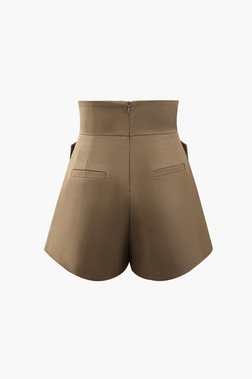 Cross Waist Tailored Shorts – Micas