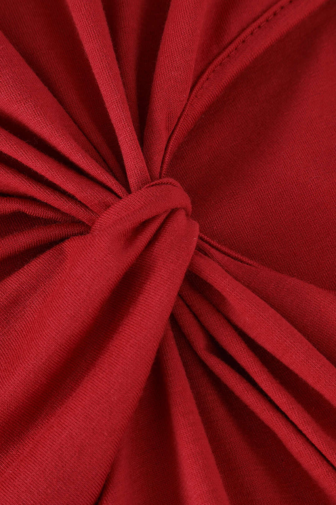 Twist Detail Long Sleeve Cut Out Mini Dress