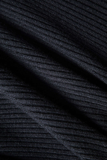 Cardigan à bouton en tricot solide