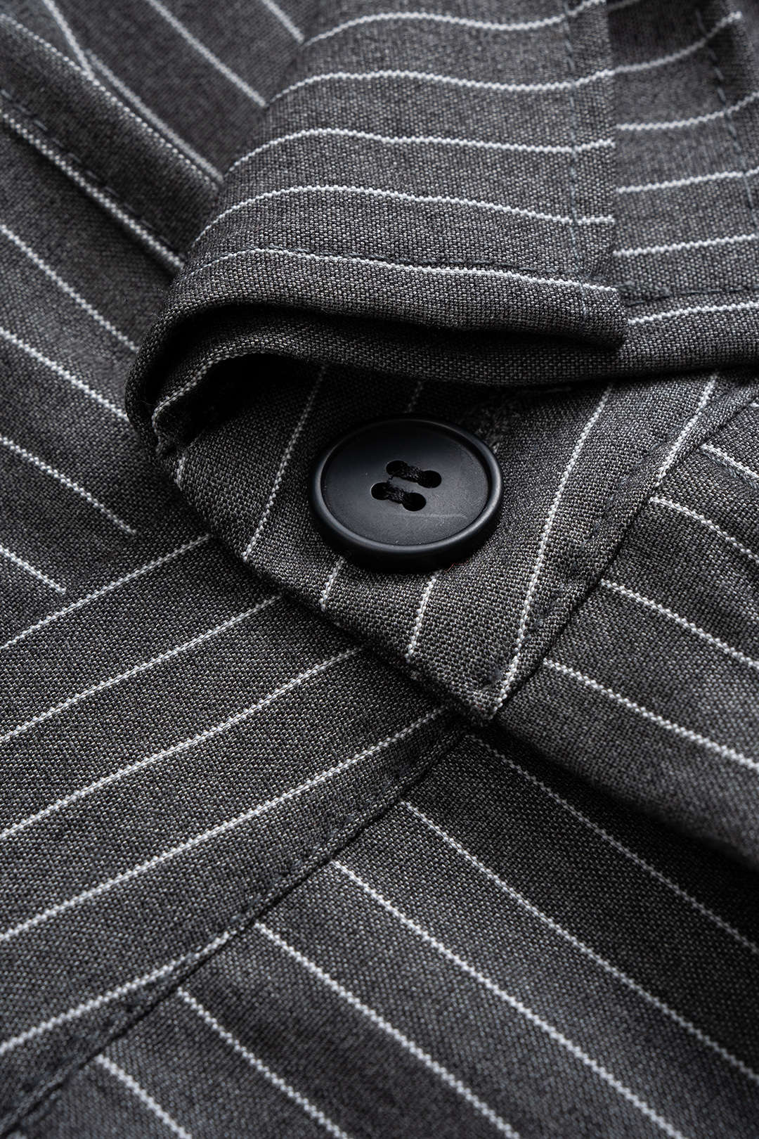 Stripes Print Split Skirt