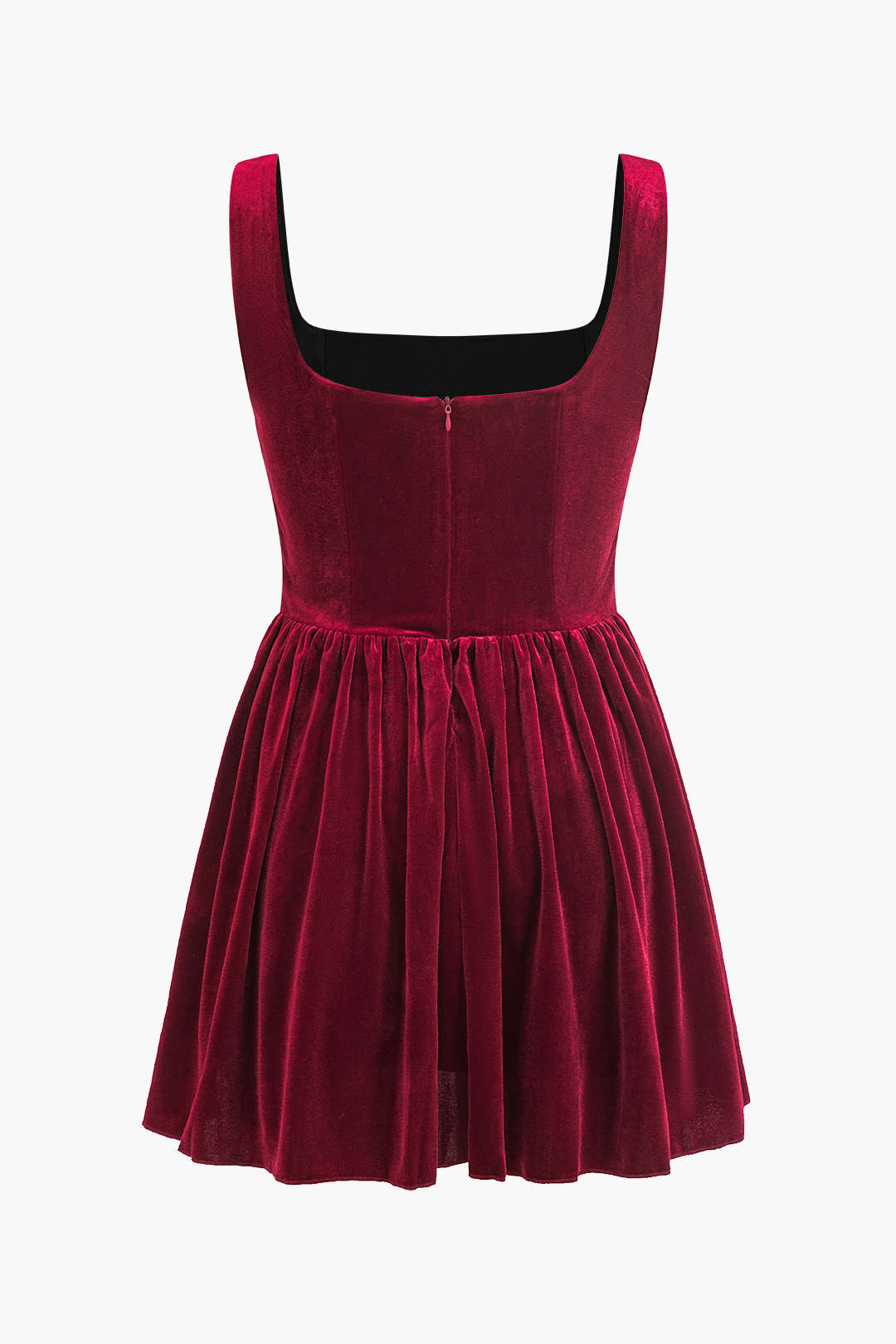 Velvet Sleeveless Mini Dress