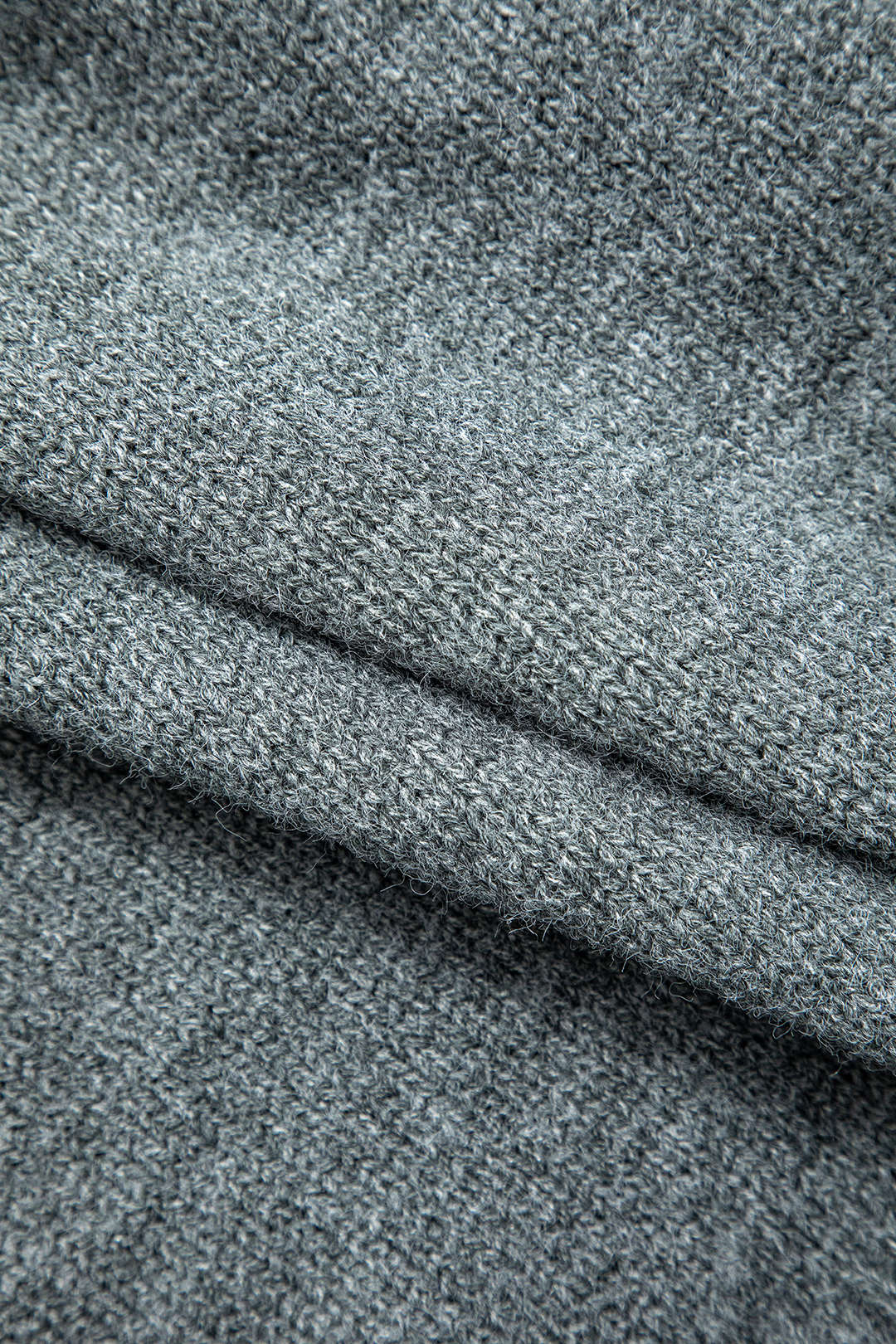 Basic Round Neck Button Up Long Sleeve Kit Cardigan
