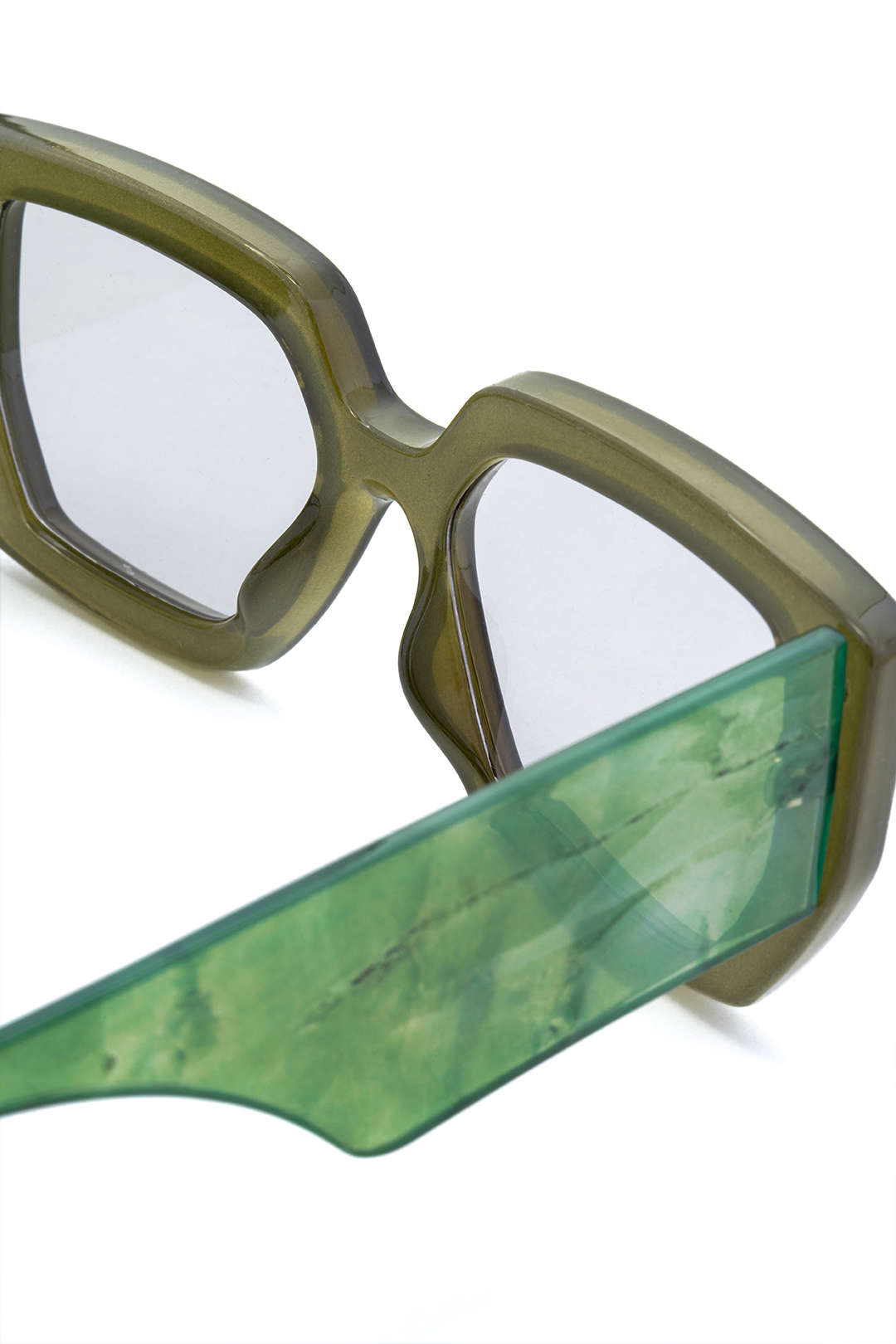 Oversized Rectangle Frame Sunglasses