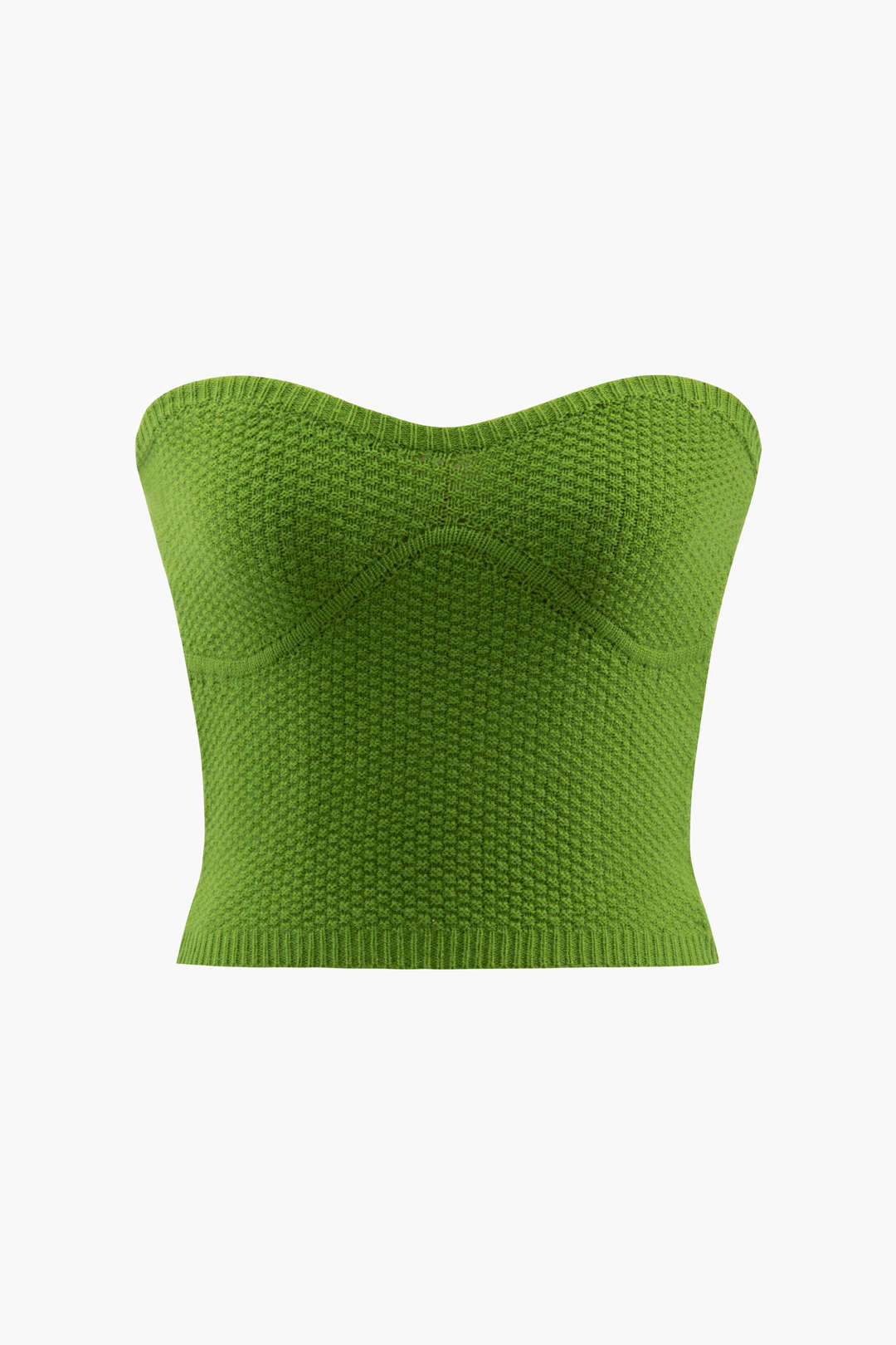 Solid Knit Tube Top