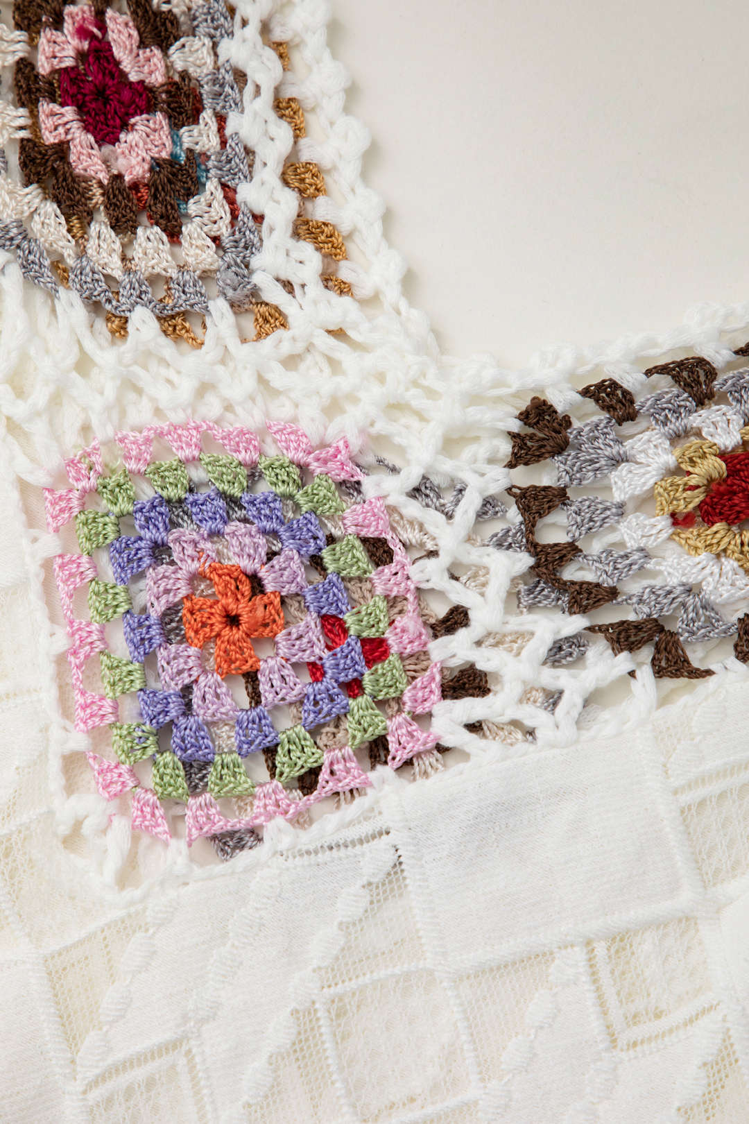 Crochet Tassel Hem Cover-up
