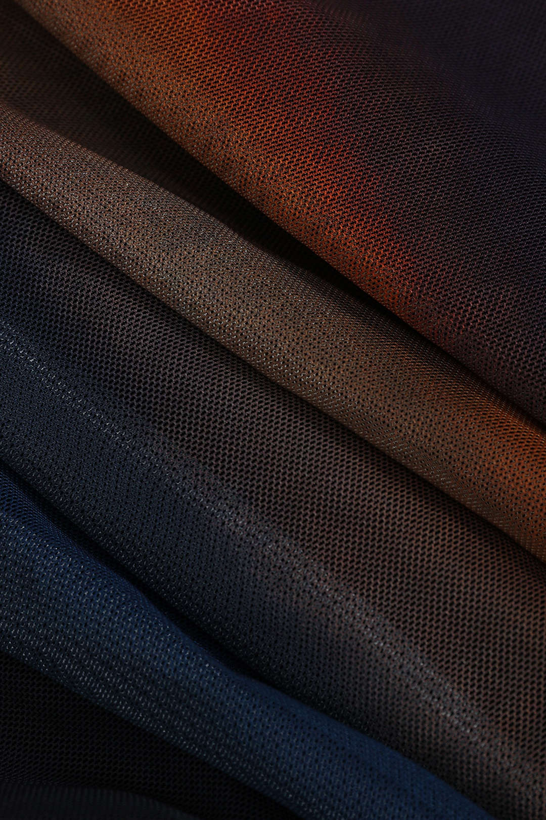 Tie Dye Ruched Detail Mesh Midi Dress