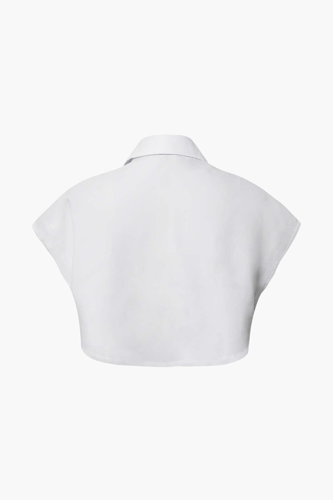 Asymmetric Cap Sleeve Shirt