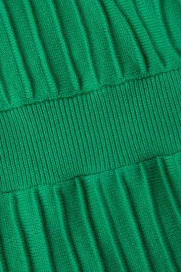 Tie Strap Textured Knit Maxi Dress