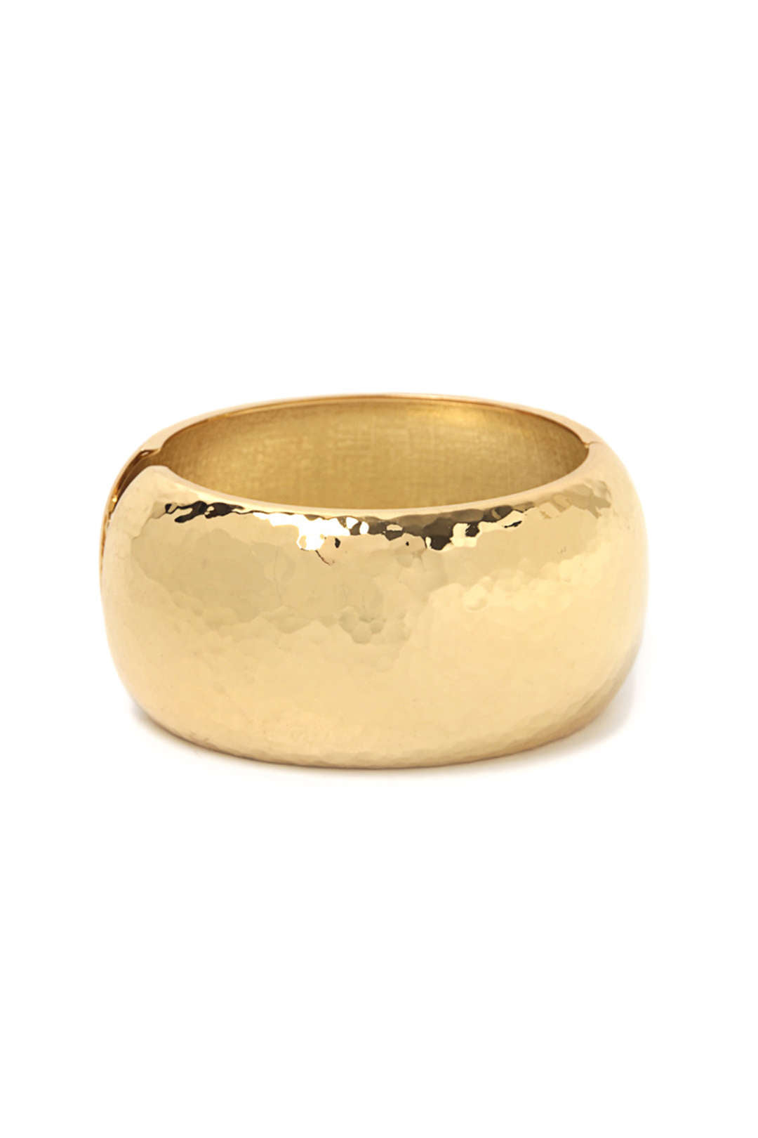 Metal Gold Geometric Cuff Bangle Bracelet
