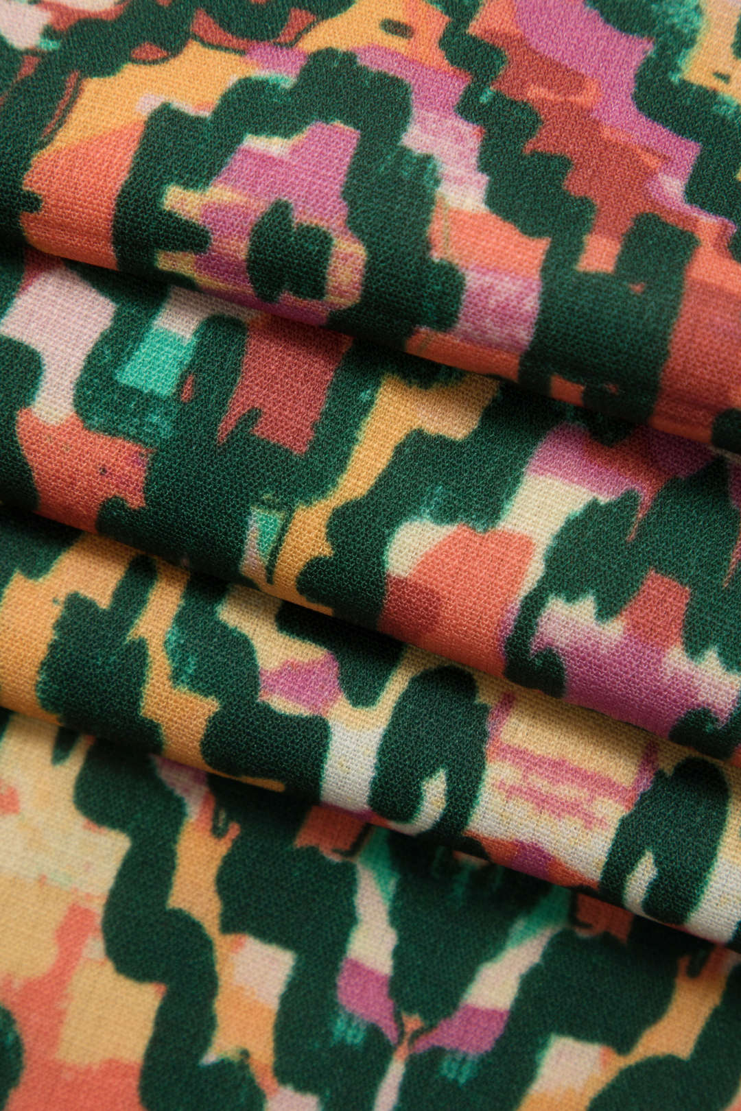 Geometric Print Knot Side Split Maxi Skirt