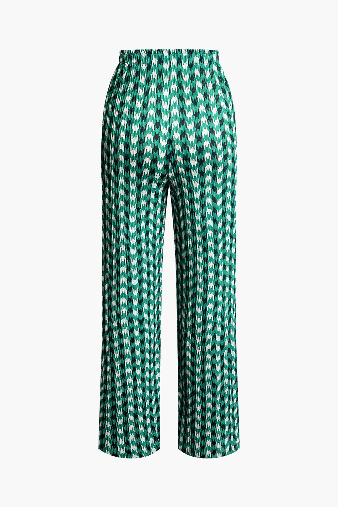 Houndstooth Pattern Pants