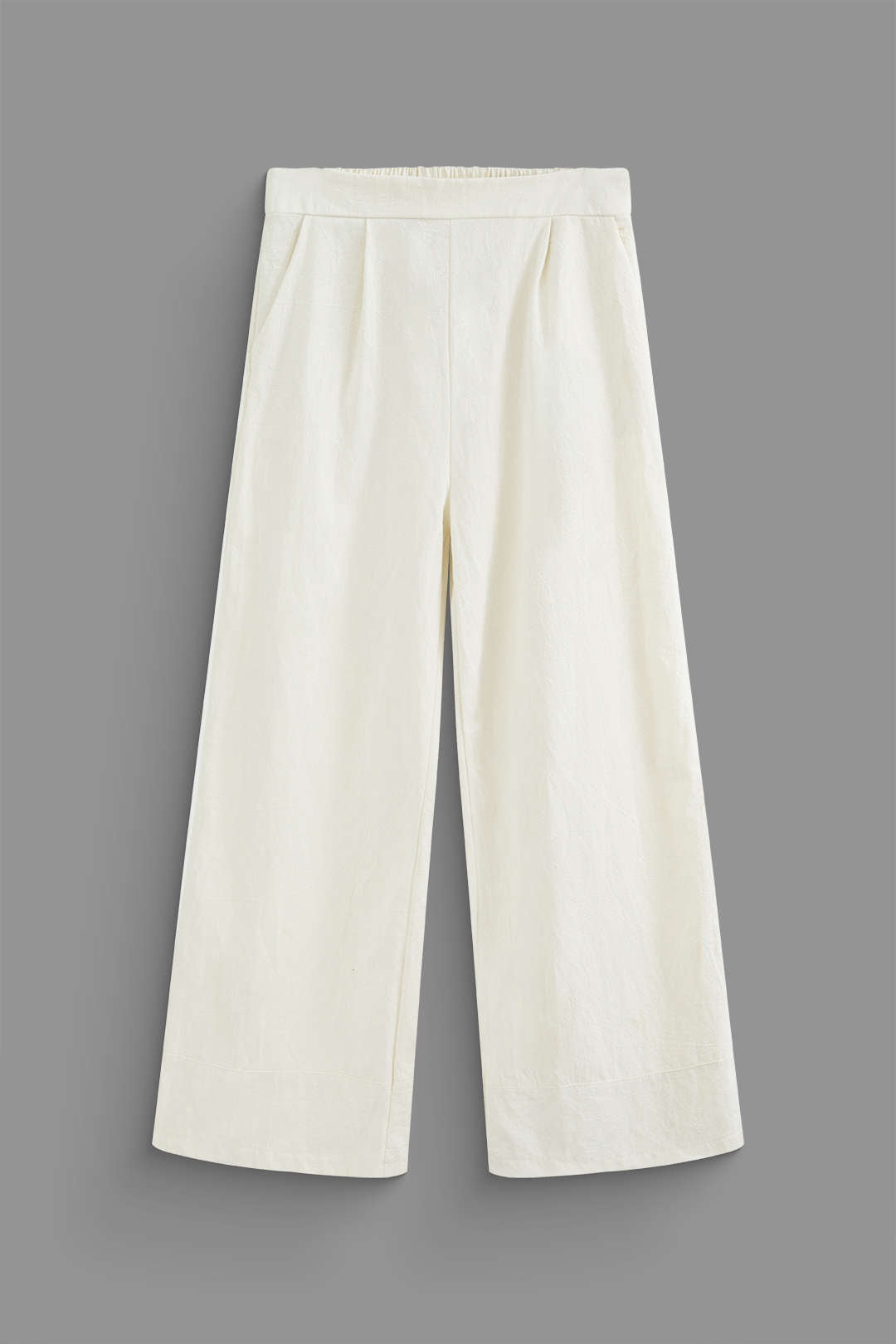 Linen V-neck Waistcoat And Pocket Pants Set