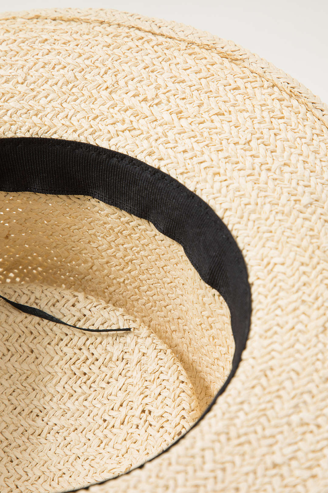Ribbon Straw Sun Hat