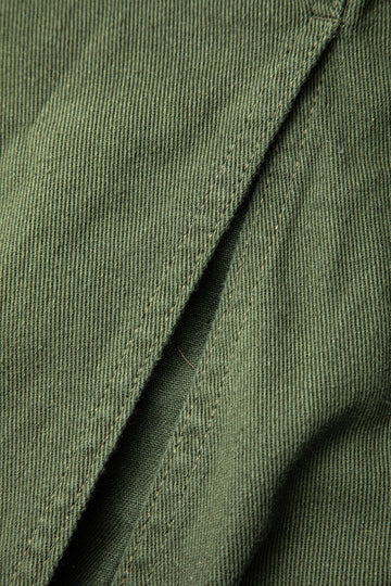 Flap Pocket Drawstring Split Cargo Skirt